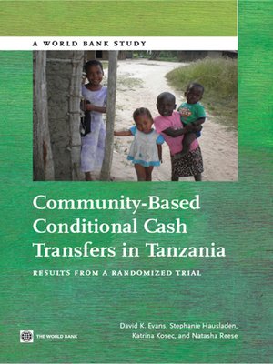 cover image of Community-Based Conditional Cash Transfers in Tanzania